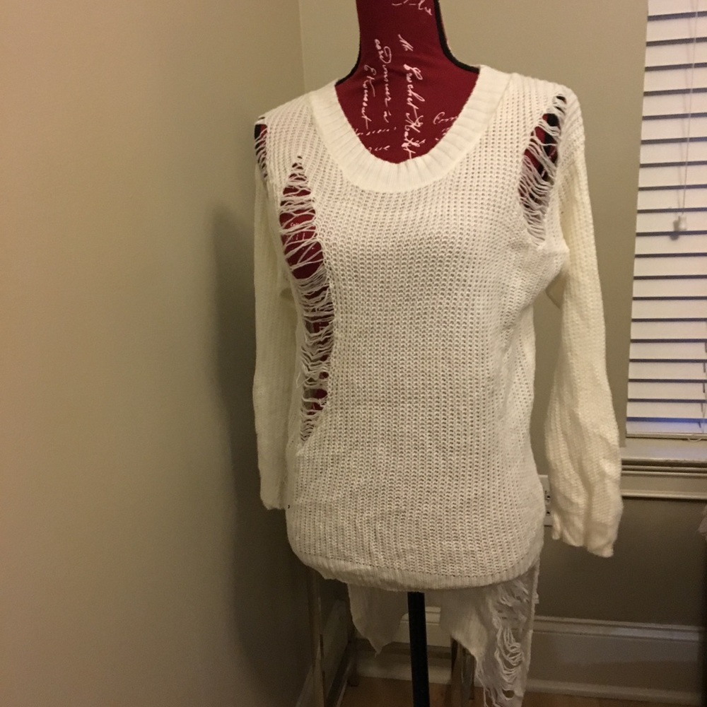 Warm cozy winter sweater